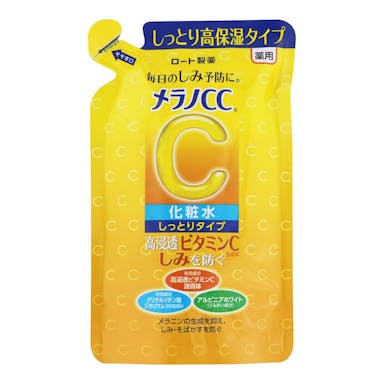 ロート製薬 メラノCC 薬用しみ対策 美白化粧水 しっとりタイプ 詰替用 170ml