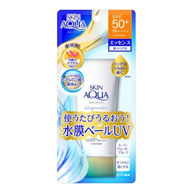 【ポイント10倍】ロート製薬 スキンアクア スーパーモイスチャーエッセンス SPF50+ PA++++ 80g