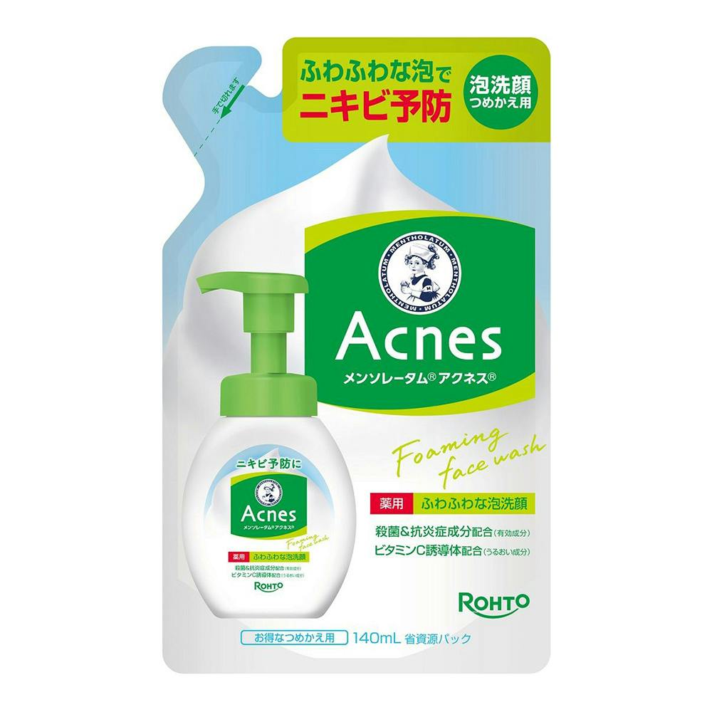 アクネス 薬用ふわふわな泡洗顔 詰替 140ml