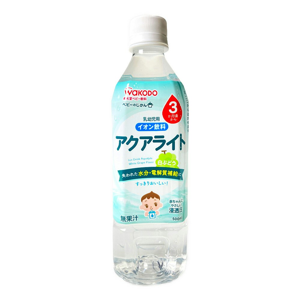 ベビーのじかん アクアライト白ぶどう 500ml×24本