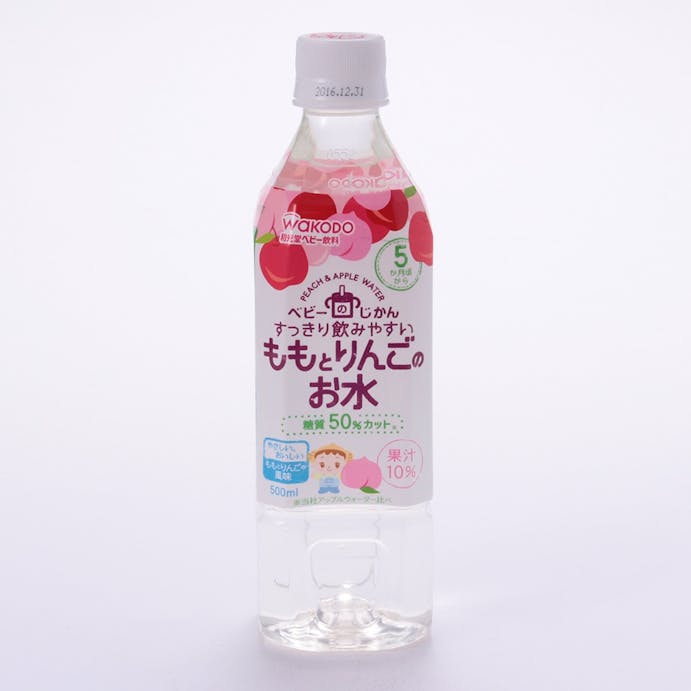 和光堂 ベビーのじかん ももとりんごのお水 500ml