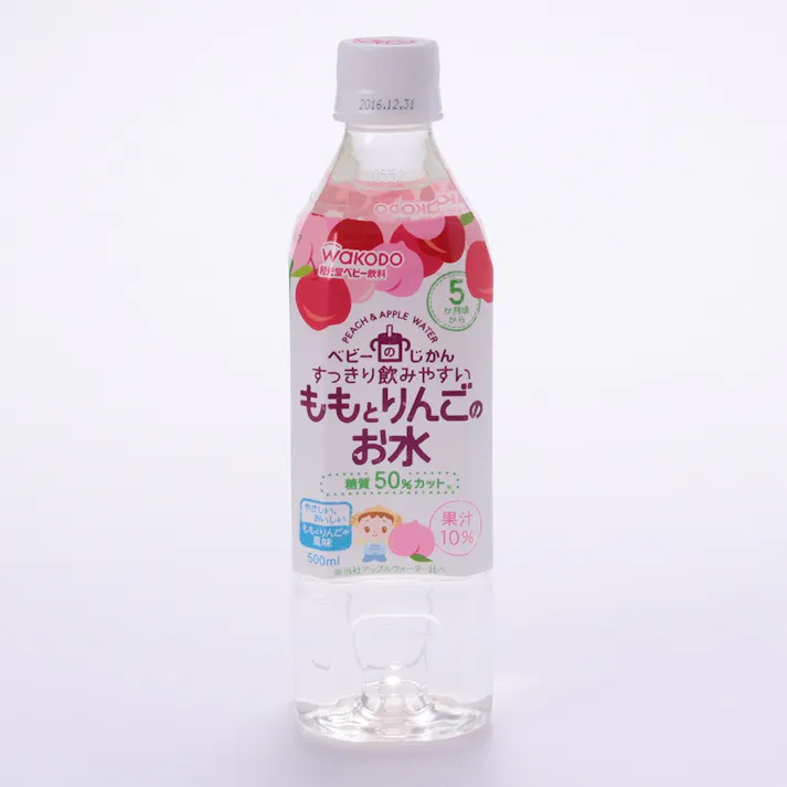 和光堂 ベビーのじかん ももとりんごのお水 500ml