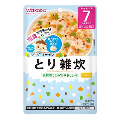 アサヒグループ食品 和光堂 グーグーキッチン とり雑炊 80g(販売終了)