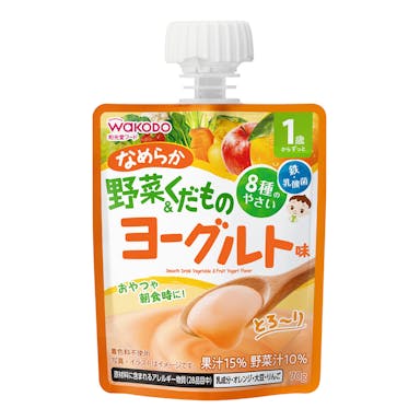 アサヒグループ食品 和光堂 1歳からのMYジュレドリンク なめらか野菜＆くだものヨーグルト味 70g