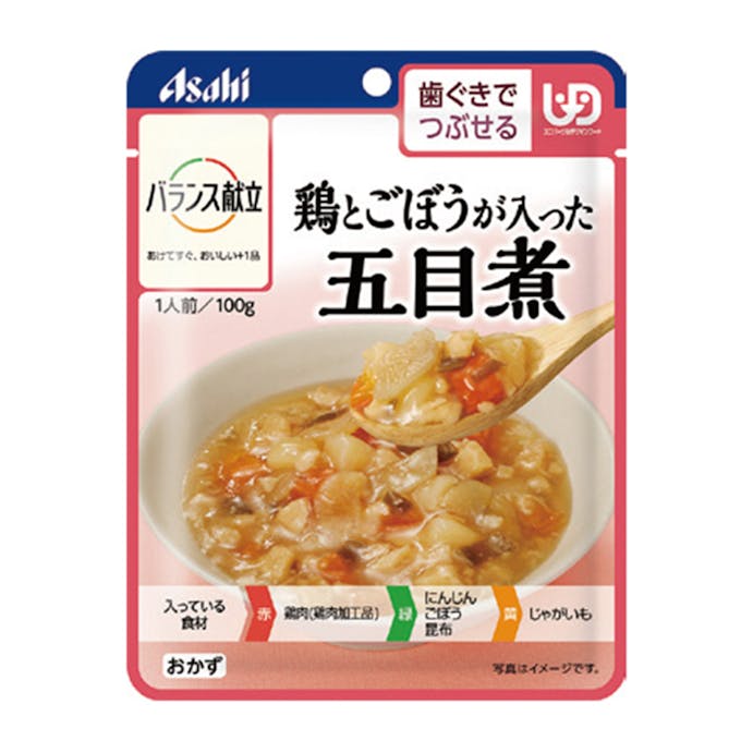 アサヒグループ食品 バランス献立 鶏とごぼうが入った五目煮