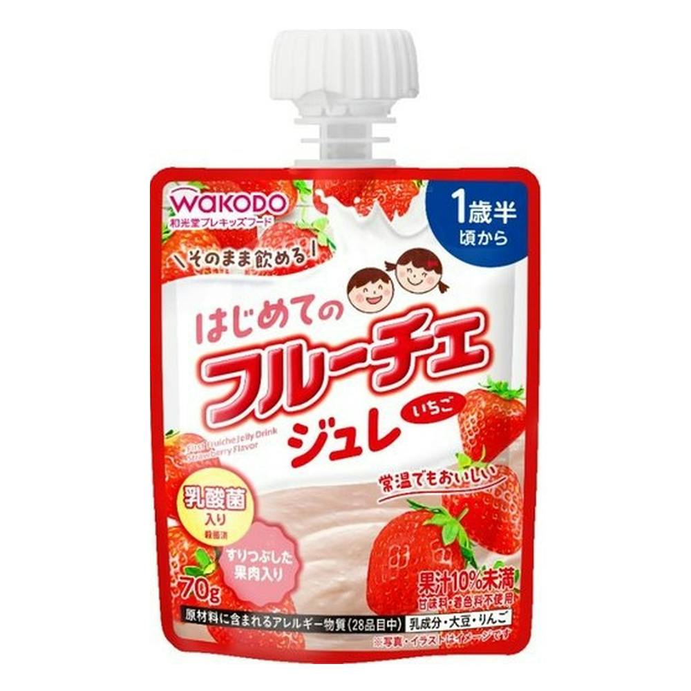はじめてのフルーチェ ジュレ いちご 1歳半頃から