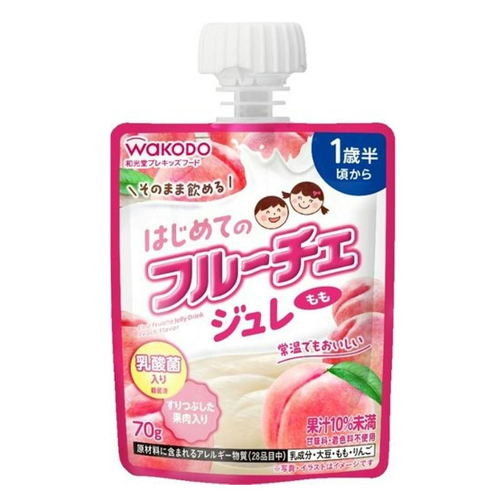 はじめてのフルーチェ ジュレ もも 1歳半頃から