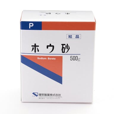健栄製薬 ホウ砂P結晶 500g