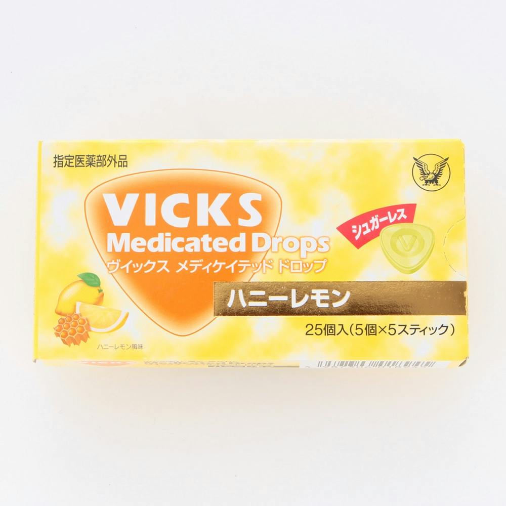 ヴイックス メディケイテッドドロップ シュガーレス ハニー