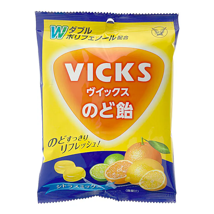 ヴイックスのど飴シトラスミックス