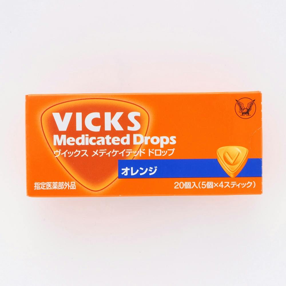 ヴィックス メディケイテッドドロップ オレンジ 20個 オーラルケア ヴィックス メディケイテッドドロップ オレンジ 20個 オーラルケア
