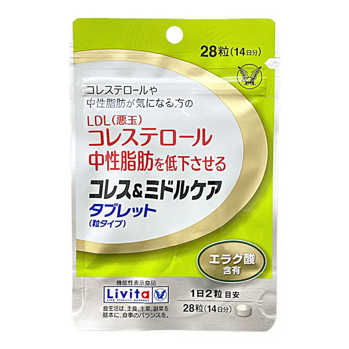 コレス&ミドルケア タブレット 28粒