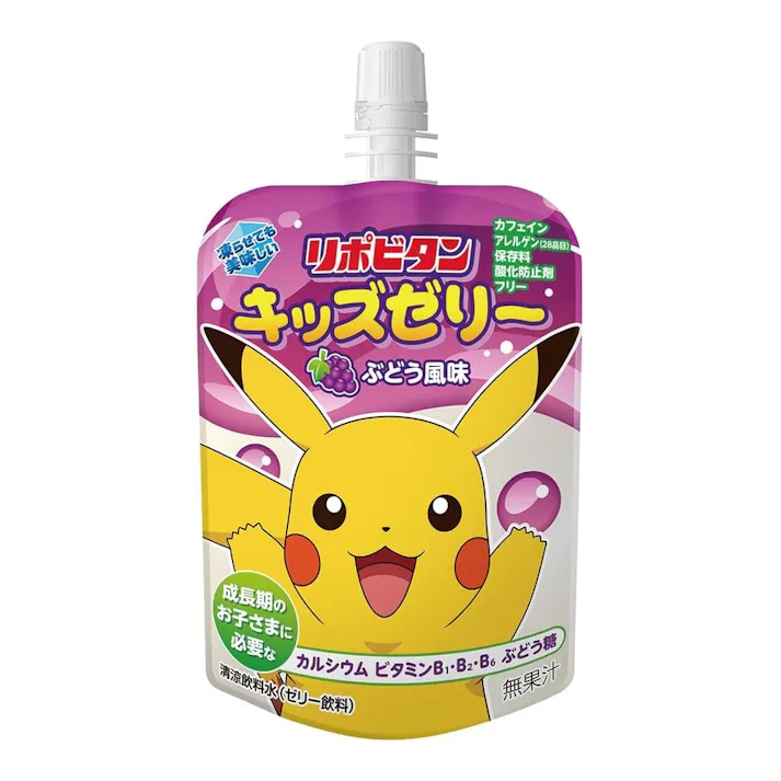 リポビタンキッズゼリー ぶどう風味 125g