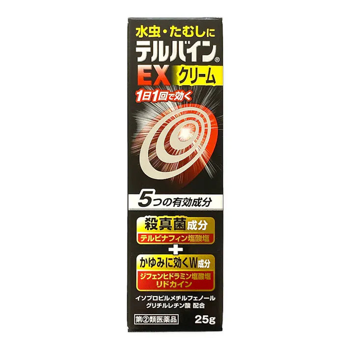 【店舗限定】指定第2類医薬品 テルバインEXクリーム 25g