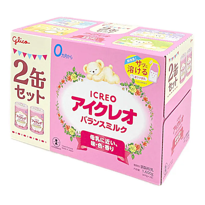 アイクレオ バランスミルク 800g×2