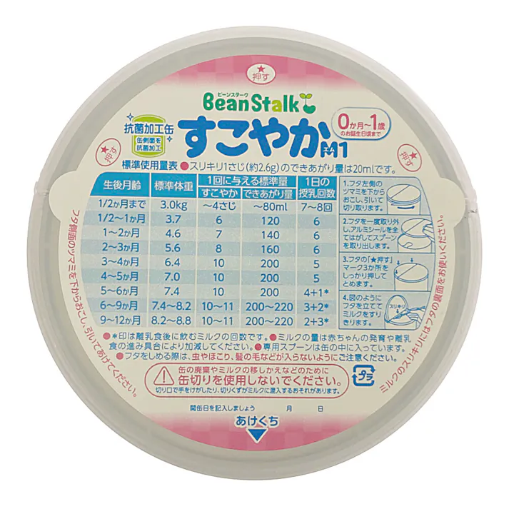 ビーンスターク すこやかM1 大缶2缶パック