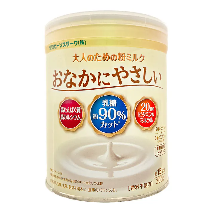 雪印ビーンスターク 大人のための粉ミルク おなかにやさしい 300g
