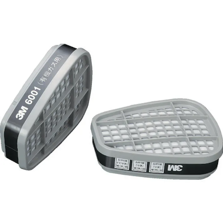 【CAINZ-DASH】スリーエム ジャパン安全衛生製品事業部 防毒マスク用吸収缶 6001 2個入り 6001【別送品】