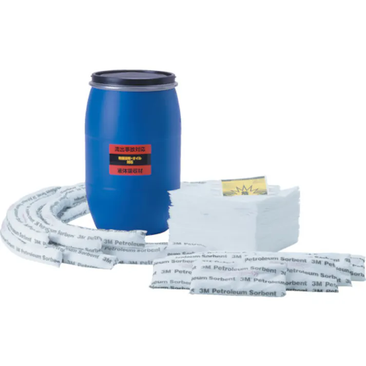 【CAINZ-DASH】スリーエム ジャパンコマーシャルケア販売部 緊急時油処理キット スピルキット危険物流出対策用キット オイルタイプ 20リットル用 JSK3020P【別送品】