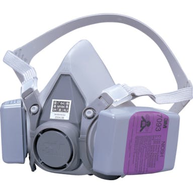【CAINZ-DASH】スリーエム　ジャパン安全衛生製品事業部 取替式防じんマスク　６０００／７０９３－ＲＬ３　Ｌサイズ 6000/7093-RL3L【別送品】
