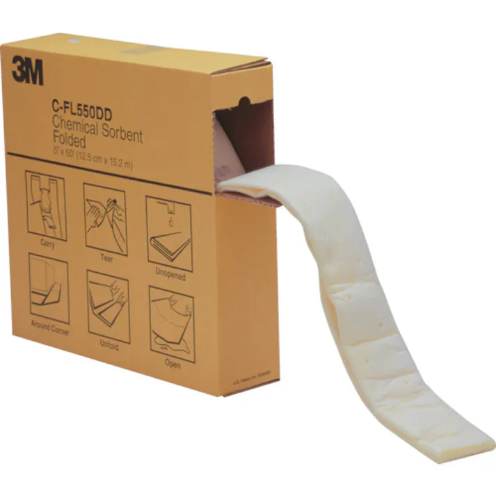 【CAINZ-DASH】スリーエム ジャパンコマーシャルケア販売部 液体吸収材 ケミカルソーベント フォールデッドタイプ (1巻入) C-FL550DD【別送品】
