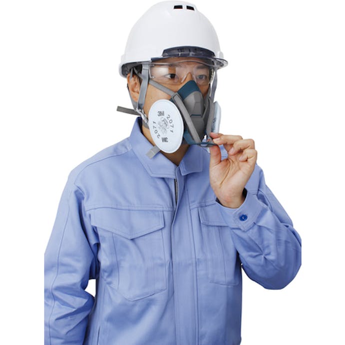 【CAINZ-DASH】スリーエム　ジャパン安全衛生製品事業部 取替式防じんマスク　６５００ＱＬ／２０９１－ＲＬ３　Ｓサイズ 6500QL/2091-RL3S【別送品】
