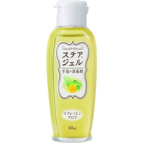 川本産業 ステアジェルa リフレッシュアロマ 60ml 023-409801-00 手指消毒剤 川本産業 ステアジェルa リフレッシュアロマ 60ml 023-409801-00 手指消毒剤