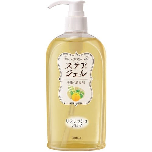 川本産業 ステアジェルa リフレッシュアロマ 300ml 023-409802-00 手指消毒剤 川本産業 ステアジェルa リフレッシュアロマ 300ml 023-409802-00 手指消毒剤