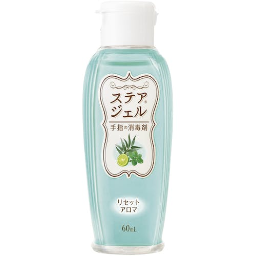 川本産業 ステアジェルc リセットアロマ 60ml 023-409821-00 手指消毒剤 川本産業 ステアジェルc リセットアロマ 60ml 023-409821-00 手指消毒剤