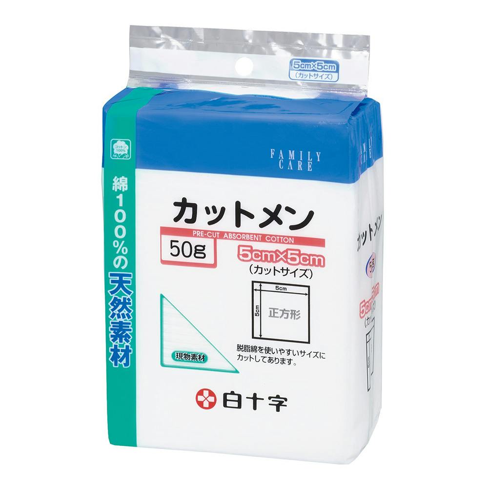 ファミリーケア カットメン 5×5cm 50g