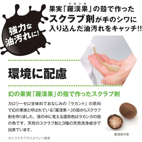 専用　セット割引 CAINZ-DASH】サラヤ 植物性スクラブハンドソープ スクラビンN
