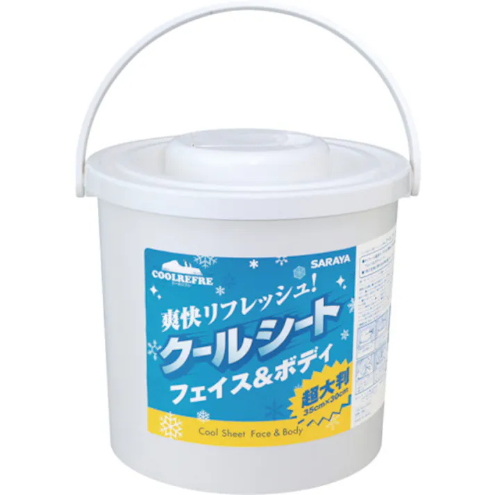 【CAINZ-DASH】サラヤ 【11月上旬頃まで品薄】 クールリフレ 70枚入り 42411【別送品】