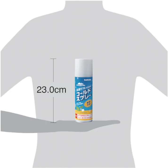 【CAINZ-DASH】サラヤ クールリフレ コールドスプレー 450mL 42420【別送品】
