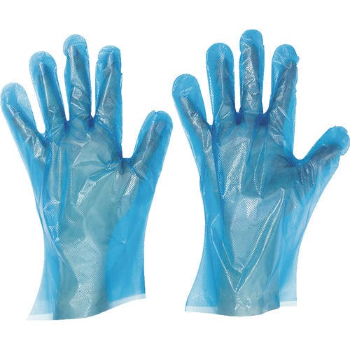 CAINZ-DASH】サラヤ エンボス手袋ＰＥ青２００枚入 Ｌ 51095【別送品】 | 保護具 | ホームセンター通販【カインズ】