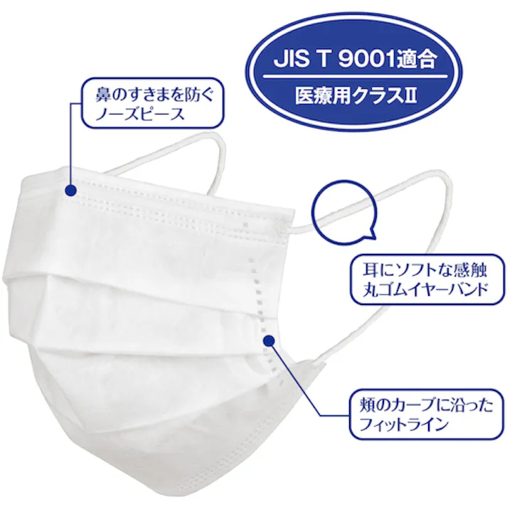 【CAINZ-DASH】サラヤ サージカルマスクV 50枚入 51179【別送品】