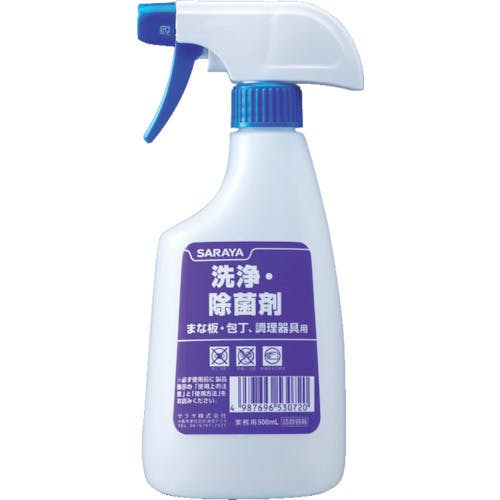 サラヤ 薬液専用詰替容器 スプレーボトル 洗浄・除菌剤500ml用 53072 除菌剤 サラヤ 薬液専用詰替容器 スプレーボトル 洗浄・除菌剤500ml用 53072 除菌剤