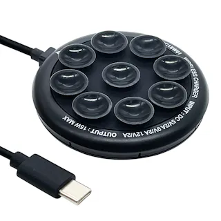 ラスタバナナ 吸盤付ワイヤレス充電器 15W R10WCC15W01BK