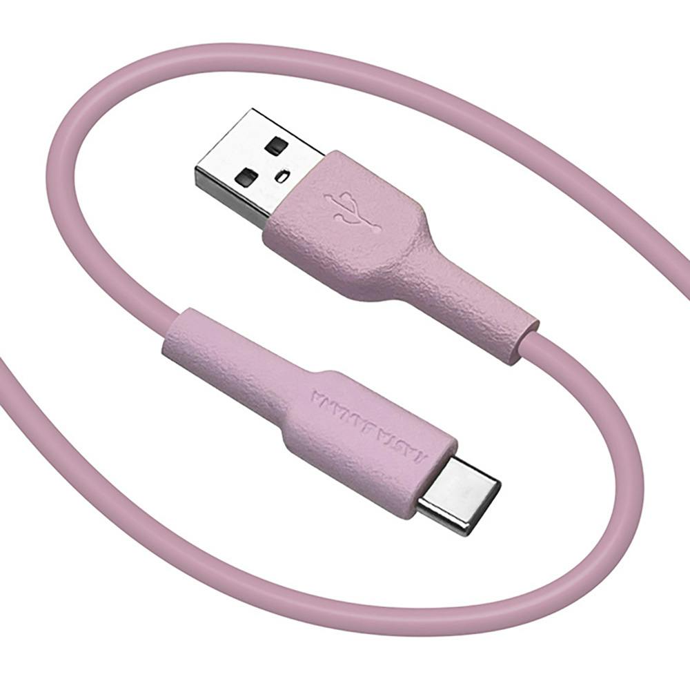 ラスタバナナ 柔らかい TypeA-C充電ケーブル 1.5m ライトパープル R15CAAC3A02LPU ケーブル・コネクタ・アダプター ラスタバナナ 柔らかい TypeA-C充電ケーブル 1.5m ライトパープル R15CAAC3A02LPU ケーブル・コネクタ・アダプター
