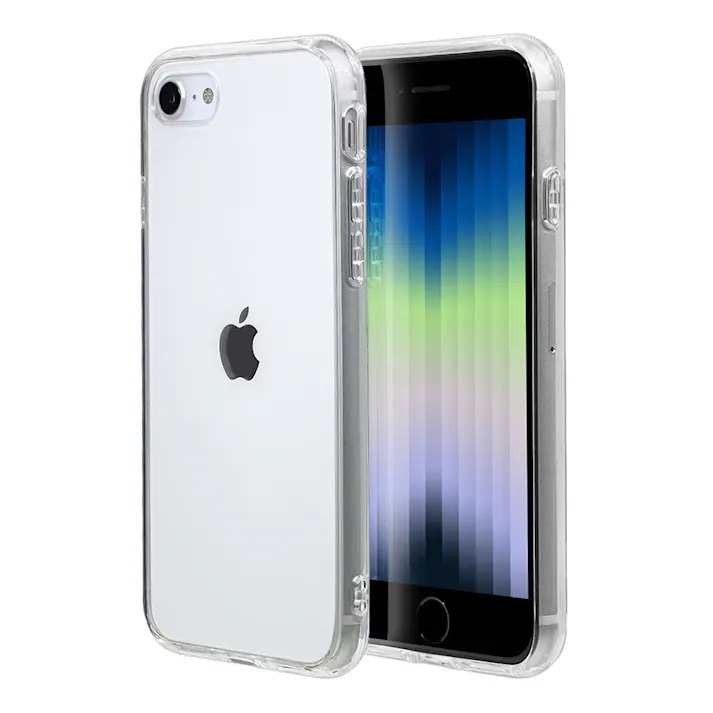 ラスタバナナ iPhone SE(第2・3世代)/8/7用 ハイブリッドケース クリア 7724IP247HB