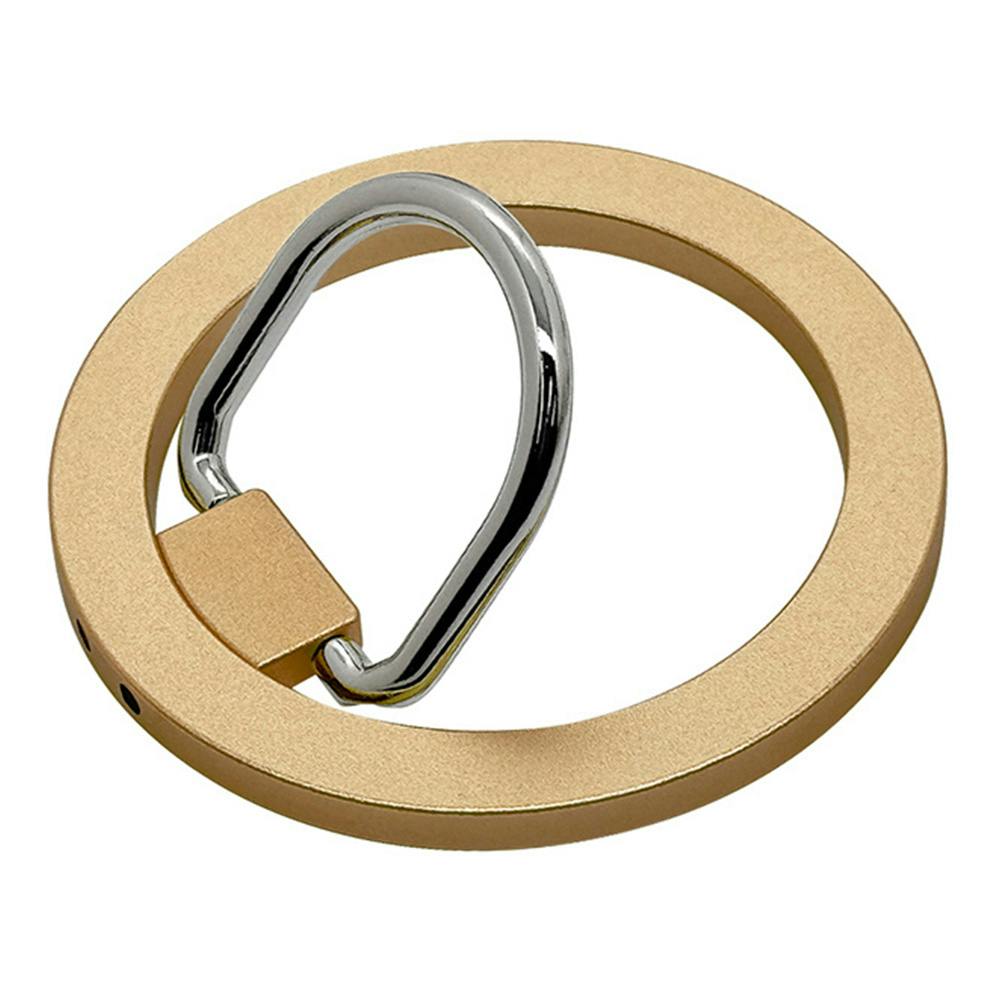 ラスタバナナ Magsafe対応 スタンド機能付き スマホリング ゴールド