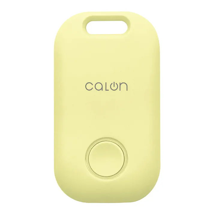 ラスタバナナ calon スマートトラッカー 紛失防止 Works with Apple Find My ライトイエロー