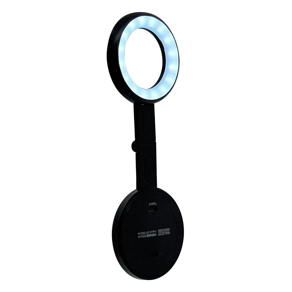 ラスタバナナ Magsafe対応スマホ撮影用LEDライト ブラック