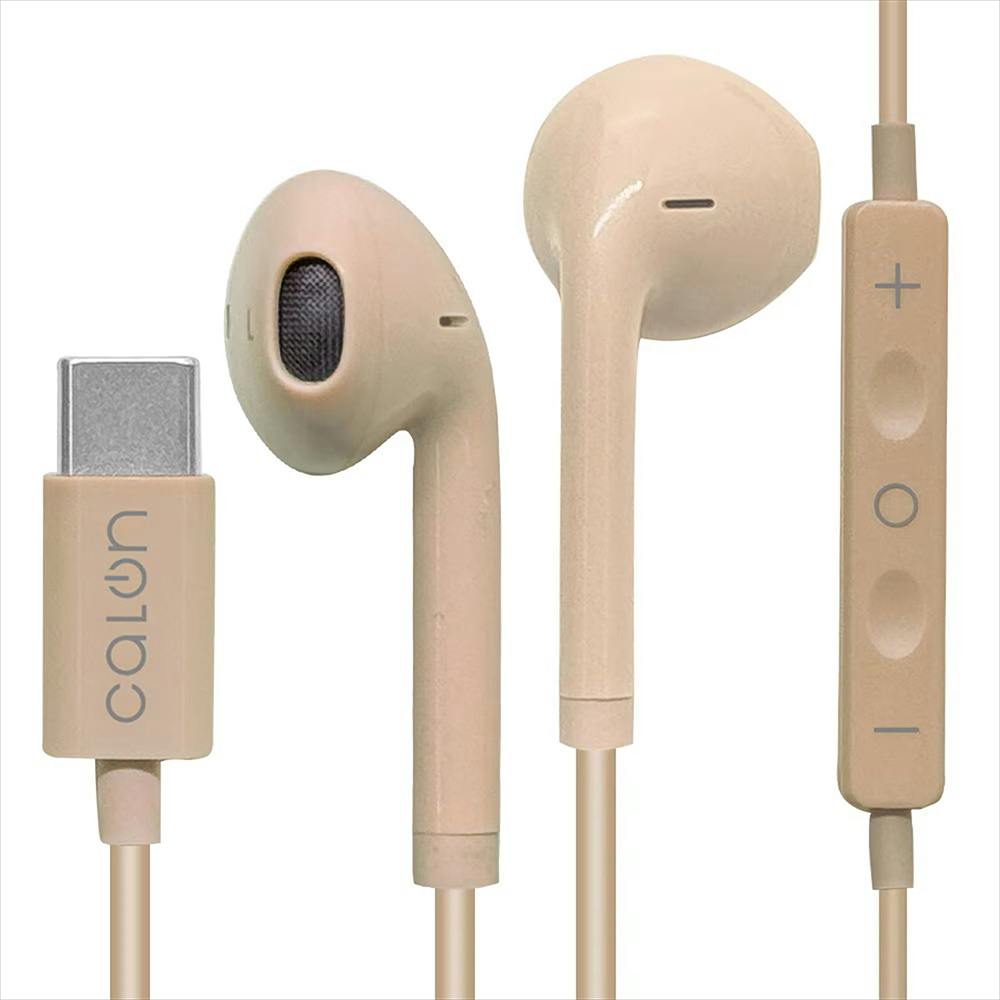 ラスタバナナ ステレオイヤホンマイク Type-C トープ RESMSCD04TA