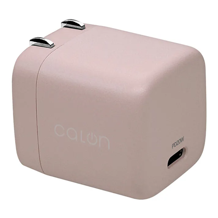 ラスタバナナ PD20W対応 TYPE-C 1ポート AC充電器 スモーキーピンク RACC20W05SPK