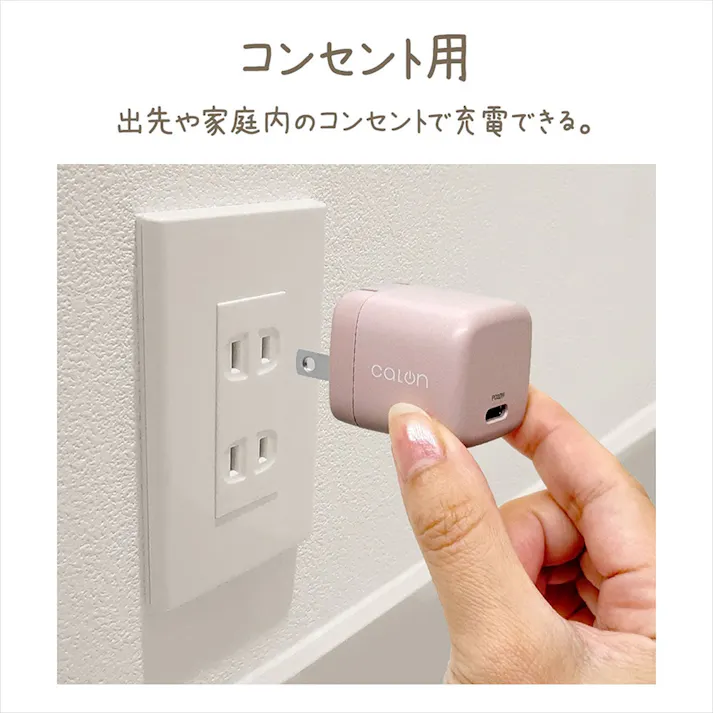 ラスタバナナ PD20W対応 TYPE-C 1ポート AC充電器 チャコールグレー RACC20W05CGRY