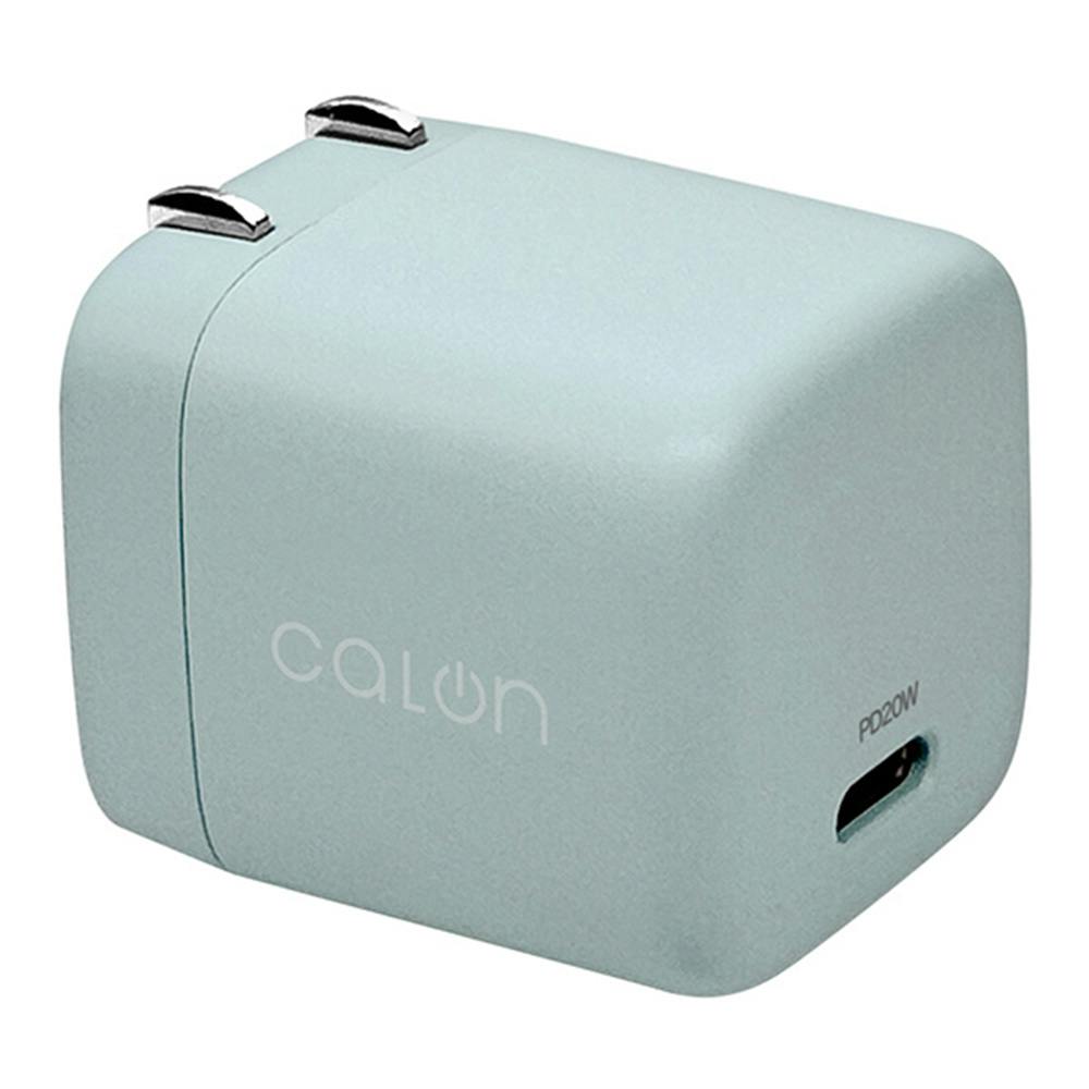 ラスタバナナ PD20W対応 TYPE-C 1ポート AC充電器 スモーキーブルー RACC20W05SBL