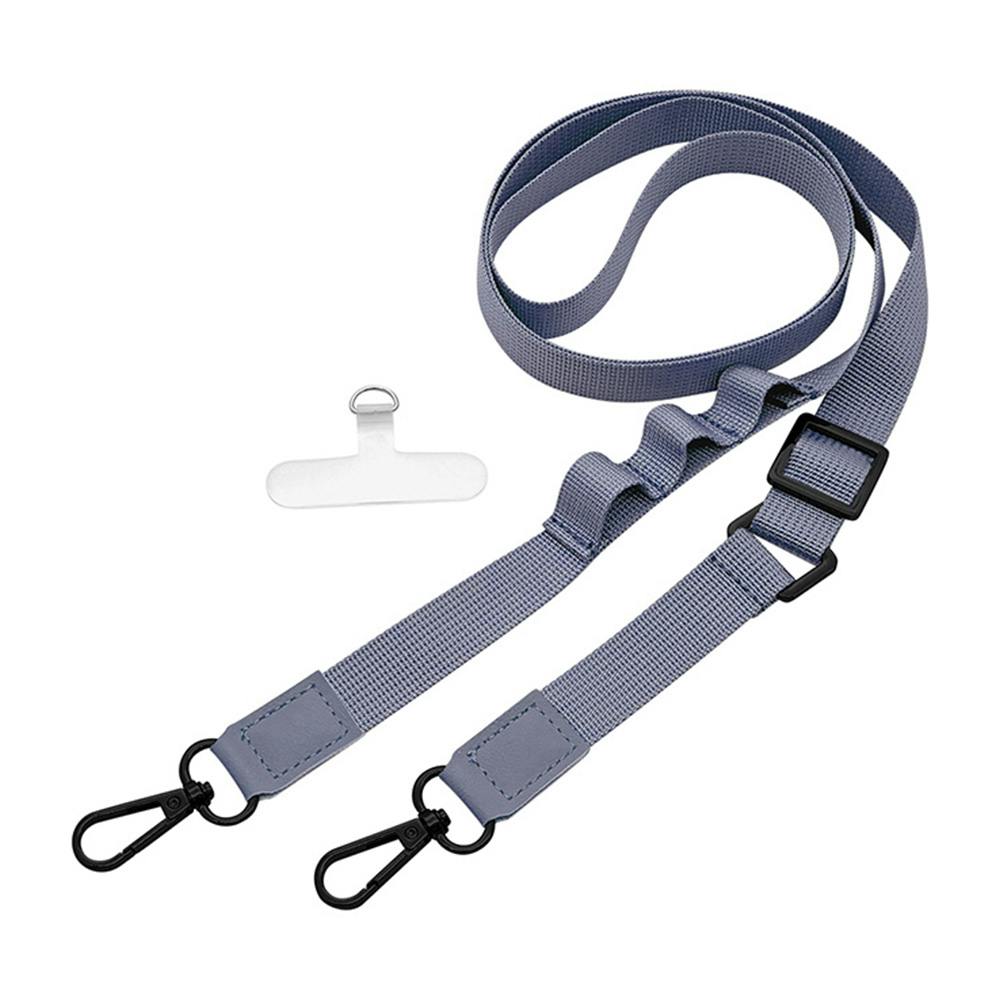 ラスタバナナ 平紐ショルダーストラップ ストラップホルダーシートセット ブルーラベンダー