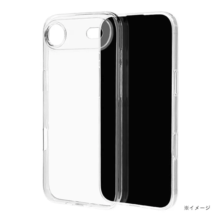 ラスタバナナ iPhone Air用TPUケース 薄型 クリア 9063IP5CTPCL