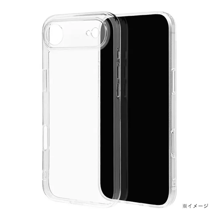 ラスタバナナ iPhone Air用 極TPUケース クリア 9065IP5CTPLCL