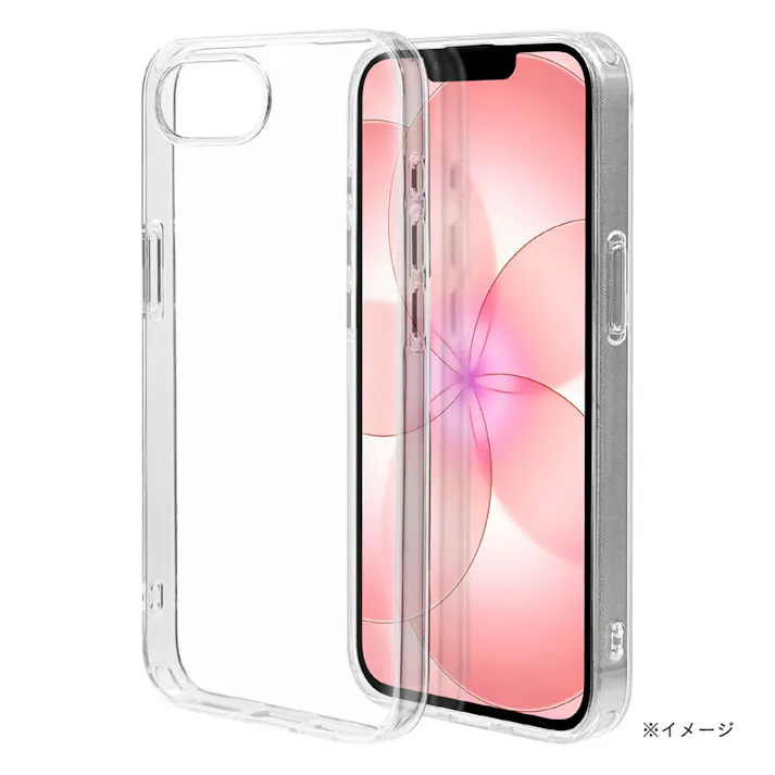 スマホケース iPhone17e/16e用 ケース カバー ソフトケース TPU クリア 9439IP6ETPCL
